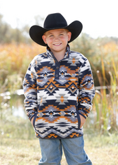 Cinch 1/4 Snap Fleece Pull Over Kids