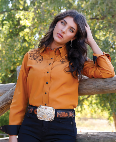 Cruel Denim L/S Snap Up Shirt Women’s