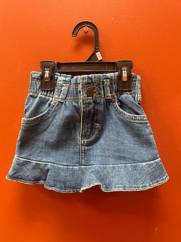 Wrangler Little Girls Denim Skirt