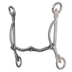 Emilie Veillette Twisted Wire Snaffle Gag W/ 7 1/2" Shank