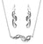 Montana Silversmiths Coiled Thunderstorm Jewellery Set JS4808