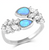 Montana Silversmiths Mystic Falls Opal Crystal Ring RG5362