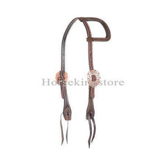 Martin Saddlrey Single Ear Chocolate W/ Copper Buckles