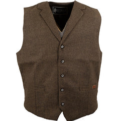 Outback Trading Company Jesse Vest  Men's 29785 Dark Brown