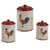 Park Designs Break Of Day Rooster Canister Set Of 3