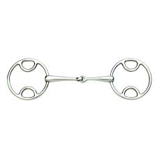 Centaur Ss Loop Ring Gag Snaffle bit