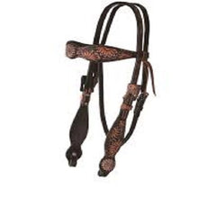 Reinsman Browband Headstall Antiqued Sunflower