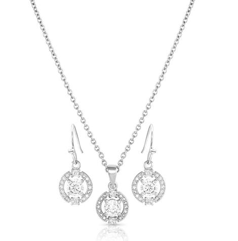 Montana Silversmiths Guiding Light Crystal Jewelry Set JS5358