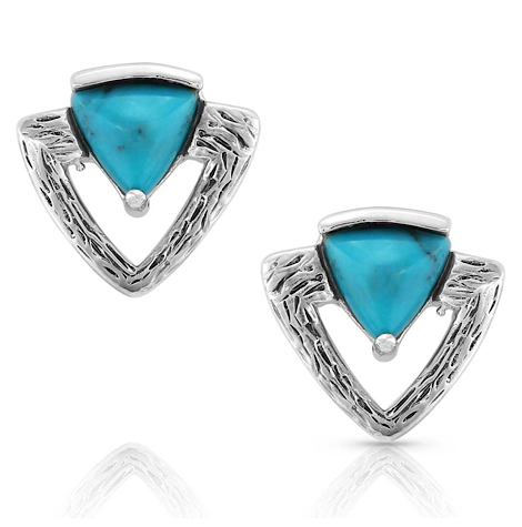 Montana Silversmith Solace Mountain Turquoise Earrings ER-5388