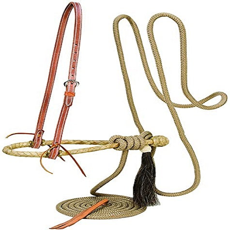 Weaver Mecate And Bosal Complete Set W/ Tan Reins