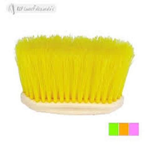 Neon Yellow Medium Brissle Body Brush