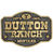 Montana Attitude The Dutton Ranch Belt Buckle A910YEL