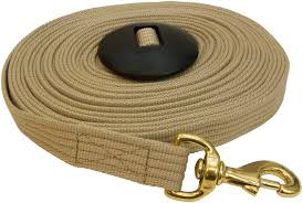Western Rawhide Cotton Lunge Line With Rubber Stopper