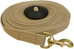 Western Rawhide Cotton Lunge Line With Rubber Stopper