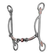 Em Twisted Wire Dogbone Gag Bit