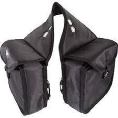 Cashel Black Standard Saddle Bag