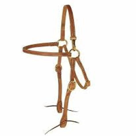 Berlin Leather Mule Headstall H120