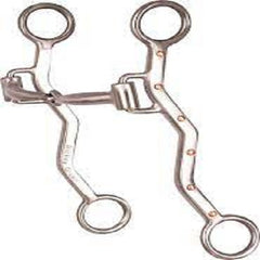 Classic Equine Ricky Green Bit Snaffle Mouth/ Copper Spots RGBIT218