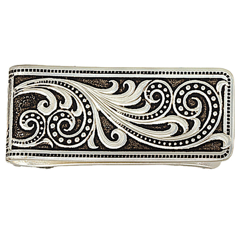 Montana Silversmiths Western Lace Whisper Money Clip MCL16RTS