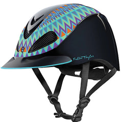 Fallon Taylor Turquoise Aztec Troxel Helmet