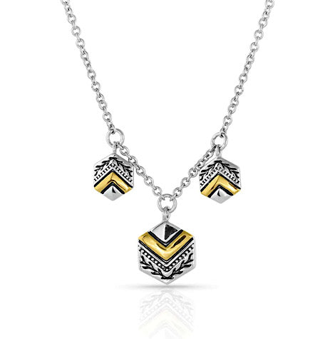 Montana Silversmiths Charmed Chevron Necklace NC4947