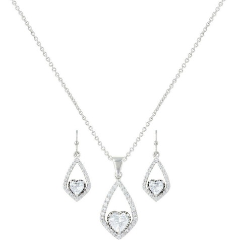 Montana Silversmiths Hearts on a Swing Jewelry Set JS3032