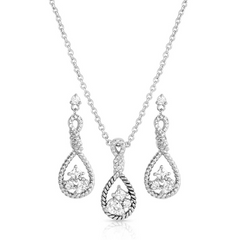 Montana Silversmiths Corralling the Stars Crystal Jewelry Set JS5474