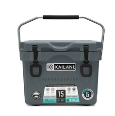 Kailani 15 Litre Cooler(Grey,Tan,Lime)