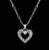 Montana Silversmiths Lane Wilderness Engraved Heart Necklace SLNC003