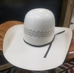 American straw hat open crown style 5200