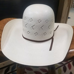 American straw hat open crown style TC8900