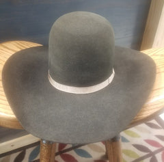 Rodeo King Open Crown Moss Green 7x Felt Hat