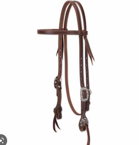 Weaver Working Tack Browdband Headstall-10-0640