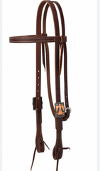 Weaver Leather Browband Headstall W/ Thunderbird Buckles 10010-00-15