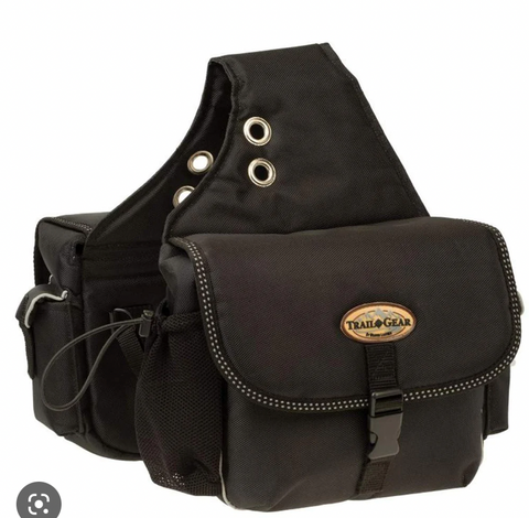 Trail Gear Saddle Bag- Black 15500-00