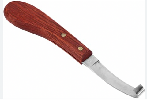 Bot Knife w/ Wooden Handle