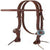 Weaver Browband Headstall W/ Turq Stones Buckles