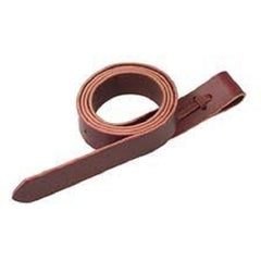 Weaver Burgundy Leather Latigo  1 3/4"x 72"