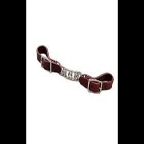 Berlin Leather Latigo Curb Twisted Chain L415b