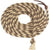 Weaver Horse Hair Mecate Rein Nt/lt Brown 5/8"x20'